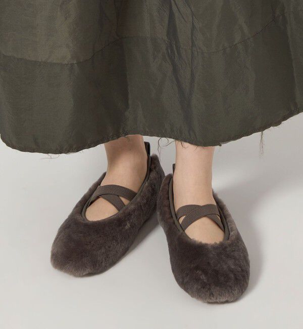 ODETTE E ODILE「ヘアリーバレエ フラット10&uarr;」|バレエシューズ|