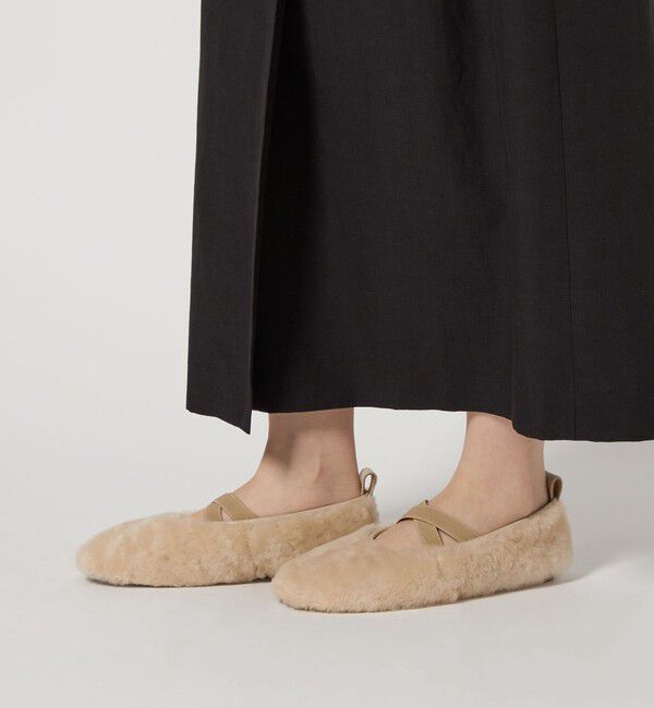 ODETTE E ODILE「ヘアリーバレエ フラット10&uarr;」|バレエシューズ|