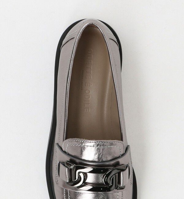 ODETTE E ODILE「チェーンモチーフローファーフラット20&uarr;」|ローファー|