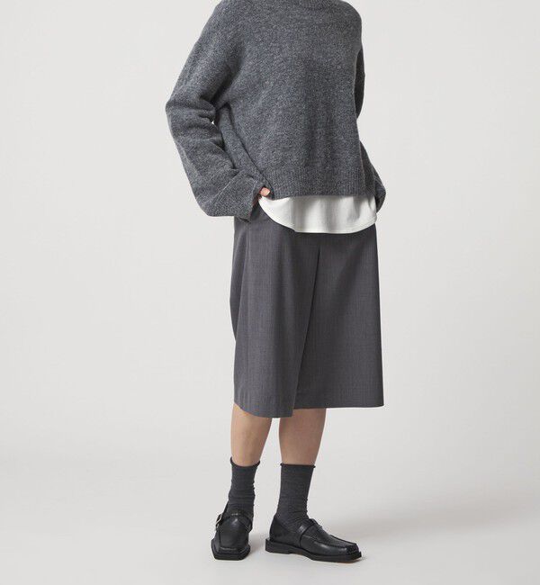 ODETTE E ODILE「ボクシーTストラップ フラット30&uarr;」|ローファー|