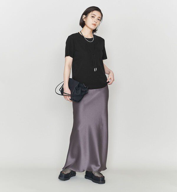 ASTRAET「＜ASTRAET＞フライス クルーネックTシャツ」|Tシャツ・カットソー|