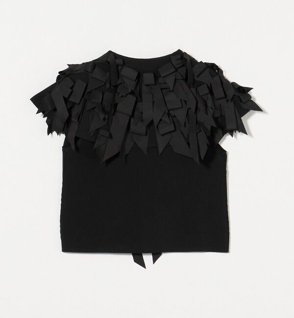 AEWEN MATOPH「＜AEWEN MATOPH＞リボンテープ ノースリーブ ニット」|ニット・セーター|