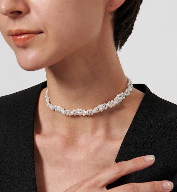 UNITED ARROWS「＜IRIS 47＞KALEID イミテーションパール チョーカー」|その他|