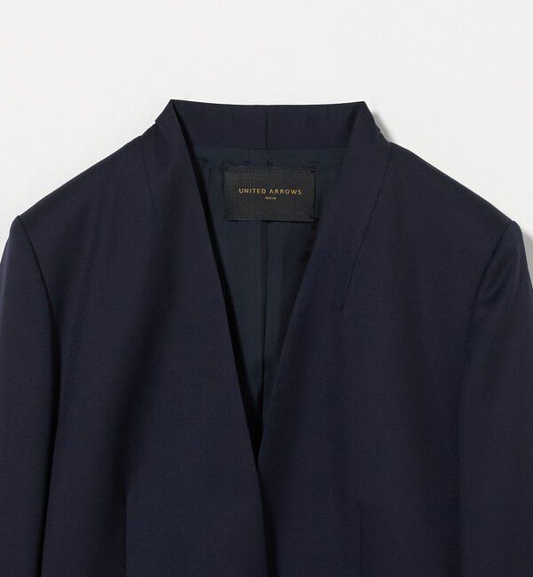 UNITED ARROWS「Vitale Barberis Canonico ノーラペルジャケット」|ノーカラージャケット|