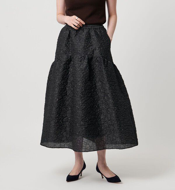 UNITED ARROWS「ジャガード スカート」|スカート|