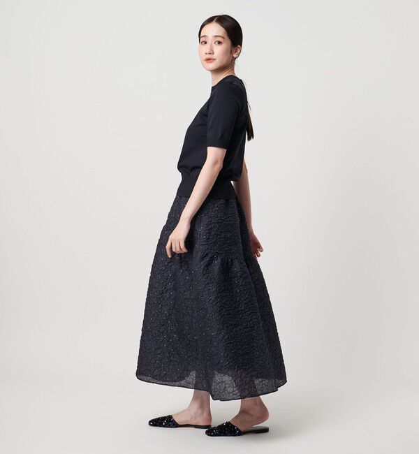 UNITED ARROWS「ジャガード スカート」|スカート|