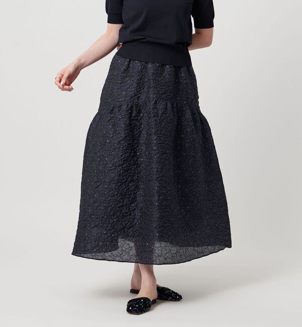 UNITED ARROWS「ジャガード スカート」|スカート|