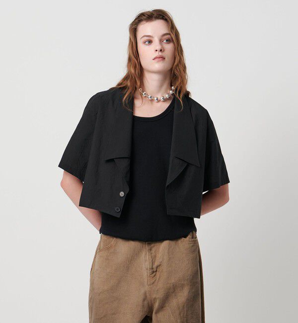 ASTRAET「＜ASTRAET＞ラペル ショートスリーブシャツ2」|シャツ・ブラウス|