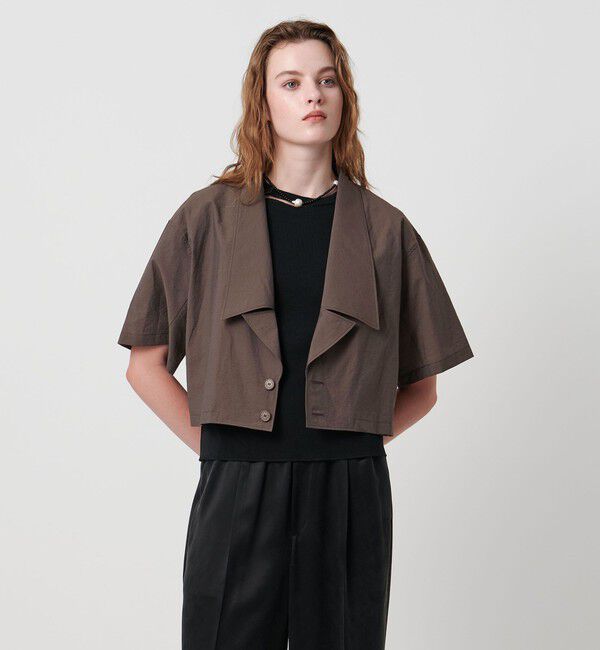 ASTRAET「＜ASTRAET＞ラペル ショートスリーブシャツ2」|シャツ・ブラウス|
