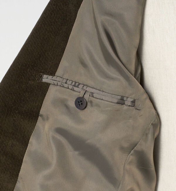 UNITED ARROWS「VISCONTI コーデュロイ シングル 3Bジャケット R-MODEL」|スーツ|