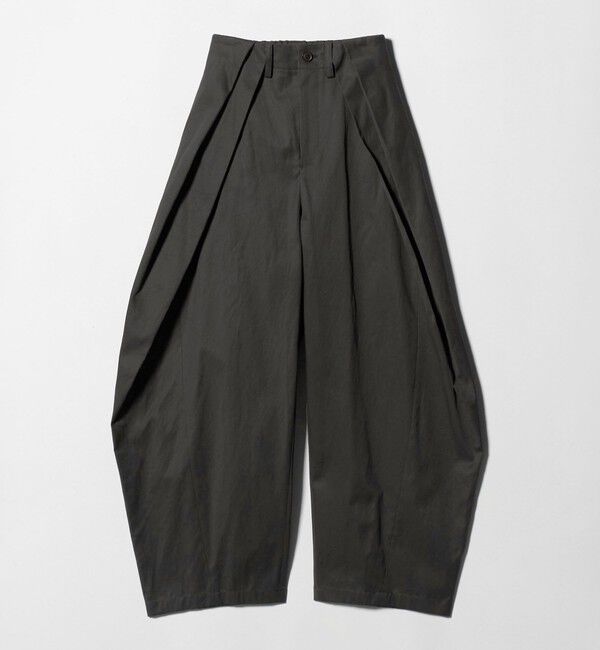 ASTRAET「＜ASTRAET＞コットン ギャバ 2タック テーパードパンツ」|チノ|