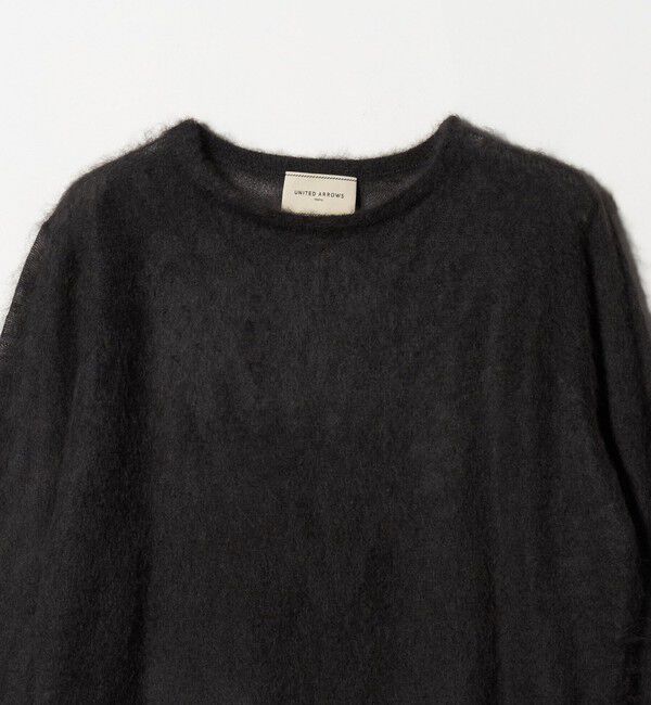 UNITED ARROWS「モヘヤ クルーネック ニット」|ニット・セーター|