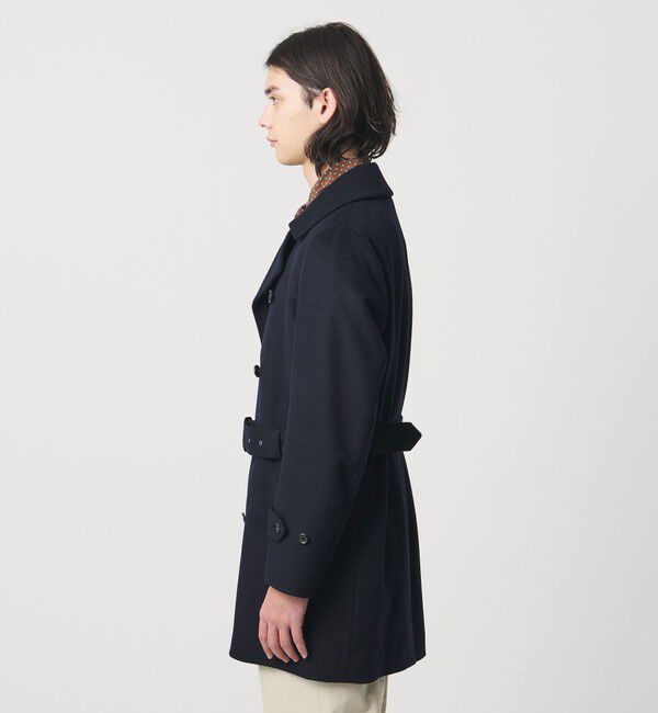 UNITED ARROWS「ウール カシミヤ ビーバー ショートトレンチコート」|トレンチコート|