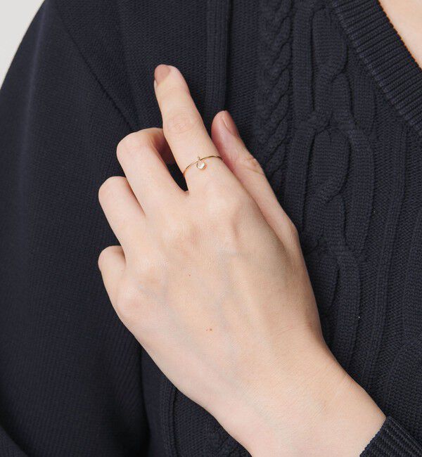 UNITED ARROWS「【別注】＜les bonbon＞K10 ESSENCE リング」|リング|