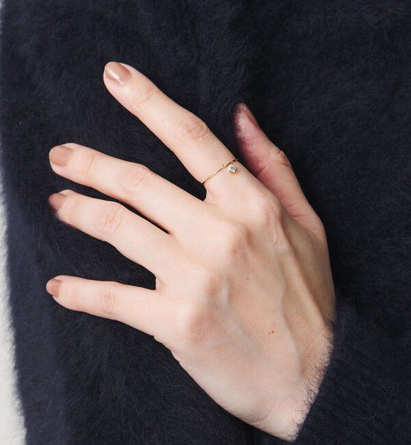 UNITED ARROWS「【別注】＜les bonbon＞K10 ESSENCE リング」|リング|