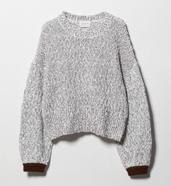 UNITED ARROWS「カラーミックス クルーネックニット」|ニット・セーター|MD.BROWN