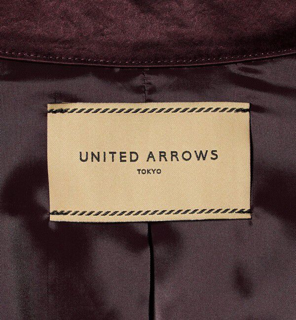 UNITED ARROWS「サテン ボリュームギャザー ブルゾン ‐ウォッシャブル‐」|ブルゾン・スタジャン|