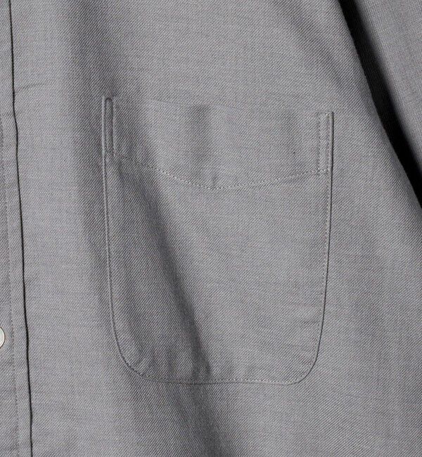 UNITED ARROWS green label relaxing「ナチュラルフィット  バンドカラー シャツ」|シャツ・ブラウス|