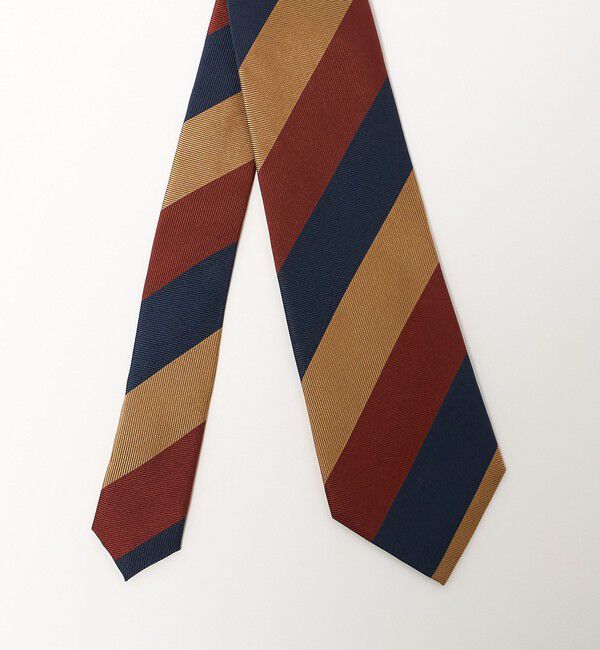 UNITED ARROWS green label relaxing「GLR シルク1 8.0cm ストライプ1 ネクタイ」|ネクタイ・蝶ネクタイ|