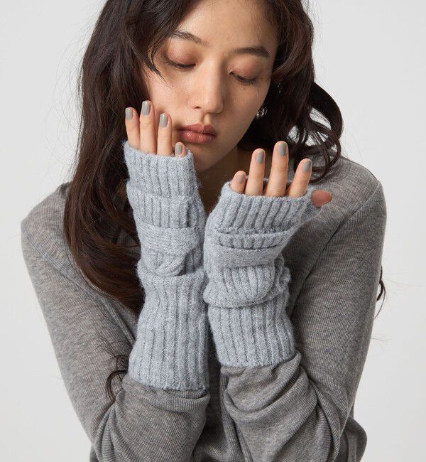 UNITED ARROWS green label relaxing「2WAY フラップ アームウォーマー / 手袋」|手袋|