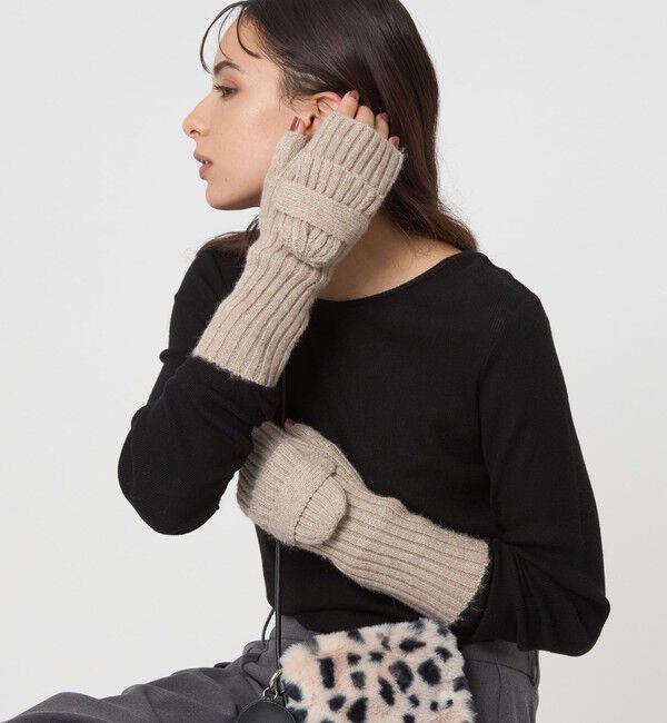 UNITED ARROWS green label relaxing「2WAY フラップ アームウォーマー / 手袋」|手袋|