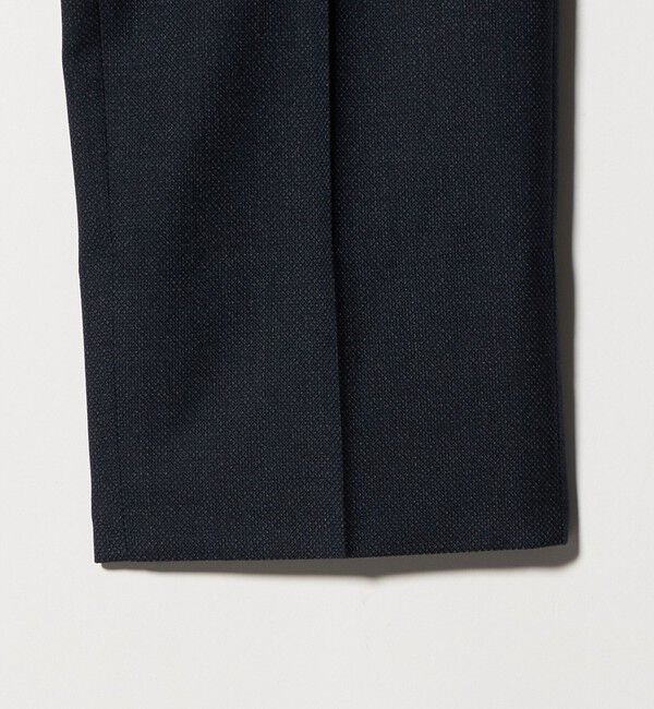 UNITED ARROWS green label relaxing「A+ TWPU バーズアイ スリム アジャスター スラックス -ウォッシャブル・ストレッチ-」|スラックス|