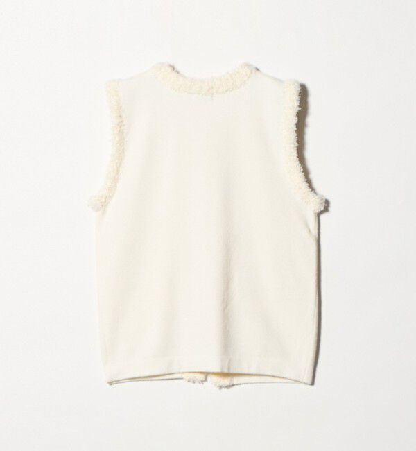 UNITED ARROWS green label relaxing「ブークレ&times;フリンジ ベスト ウォッシャブル」|ベスト・ジレ|