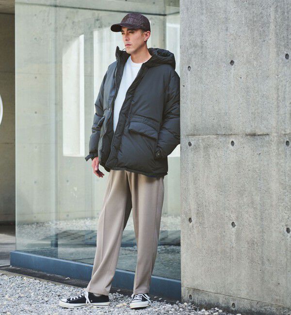 UNITED ARROWS green label relaxing「DICROS フード ダウン ブルゾン -撥水-」|ダウン|