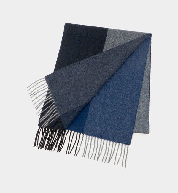 UNITED ARROWS green label relaxing「カシミヤ 100 パネル マフラー」|マフラー|