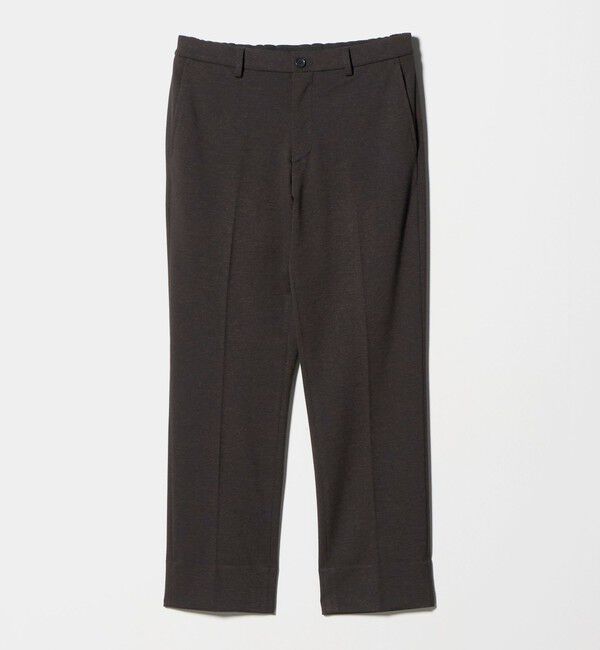 UNITED ARROWS green label relaxing「エブリット TRPU ジャカード ジャージー スタンダード イージー スラックス -ウォッシャブル・ストレッチ-」|スラックス|