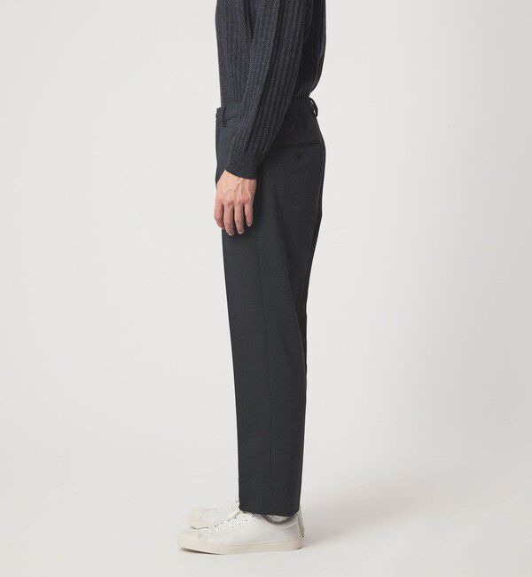 UNITED ARROWS green label relaxing「エブリット TRPU ジャカード ジャージー スタンダード イージー スラックス -ウォッシャブル・ストレッチ-」|スラックス|