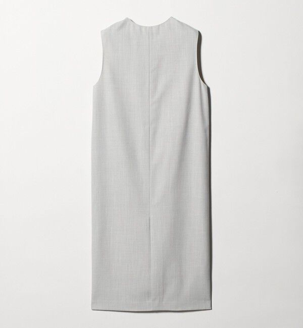 UNITED ARROWS green label relaxing「［size SHORTあり］リネンライク キーネック ジャンパースカート」|ジャンパースカート|