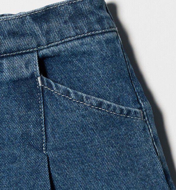 UNITED ARROWS green label relaxing「デニム タックキュロット パンツ / キッズ  100cm-160cm」|その他|