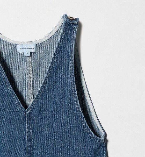 UNITED ARROWS green label relaxing「デニム サロペット / キッズ  100cm-160cm 」|ワンピース|