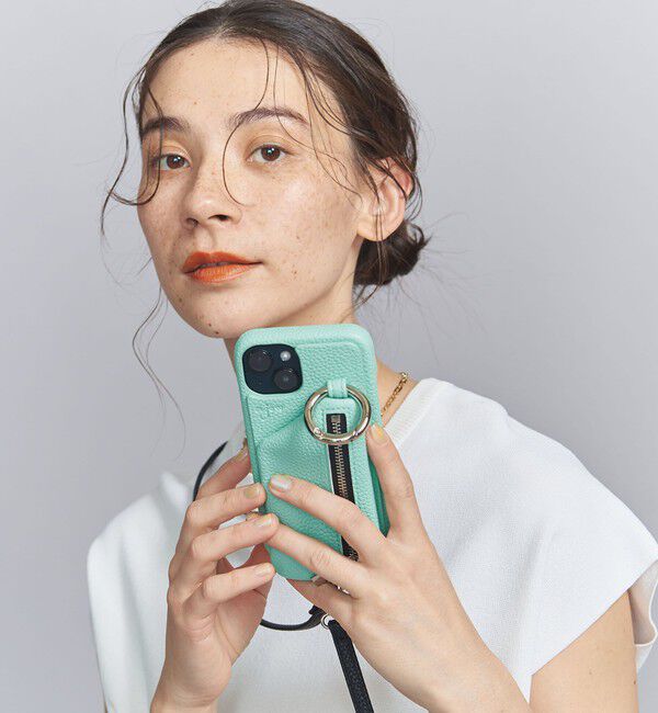 BEAUTY&YOUTH UNITED ARROWS「＜ajew＞CADENAS ストラップ iPhone14/16e共通対応ケース」|モバイルケース|