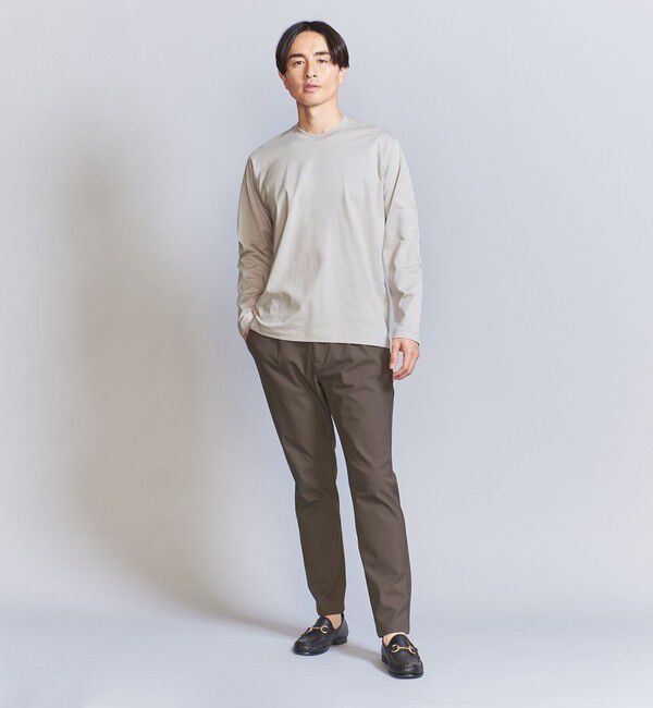 BEAUTY&YOUTH UNITED ARROWS「ハイゲージ ガスコットン クルーネック ロングスリーブ カットソー」|Tシャツ・カットソー|