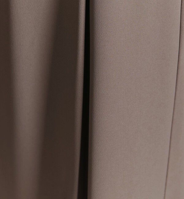 BEAUTY&YOUTH UNITED ARROWS「【WEB限定 Wardrobe DAILY MINIMAL】ダブルクロス タックワイドストレートパンツ -ウォッシャブル-」|スラックス|