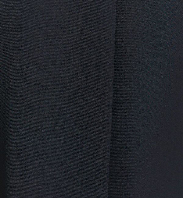 BEAUTY&YOUTH UNITED ARROWS「【WEB限定 Wardrobe DAILY MINIMAL】ダブルクロス タックワイドストレートパンツ -ウォッシャブル-」|スラックス|