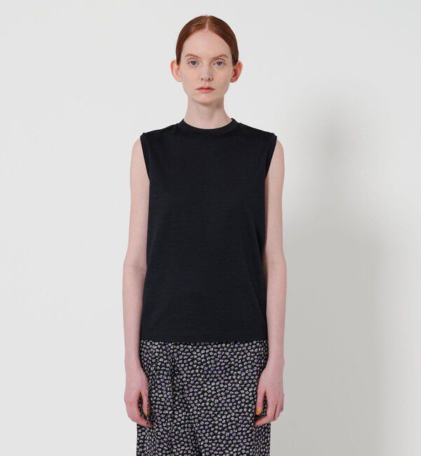 STEVEN ALAN「＜Steven Alan＞ウールジャージー ノースリーブ Tシャツ」|Tシャツ・カットソー|