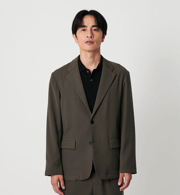 BEAUTY&YOUTH UNITED ARROWS「トリコチン ポリエステル 2B コンフォートジャケット セットアップ対応可能」|テーラードジャケット|