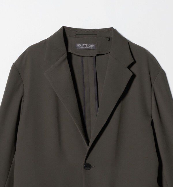 BEAUTY&YOUTH UNITED ARROWS「トリコチン ポリエステル 2B コンフォートジャケット セットアップ対応可能」|テーラードジャケット|