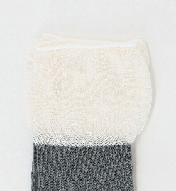 BEAUTY&YOUTH UNITED ARROWS「＜MES CHAUSSETTES＞レイヤードライク リブソックス」|ソックス|