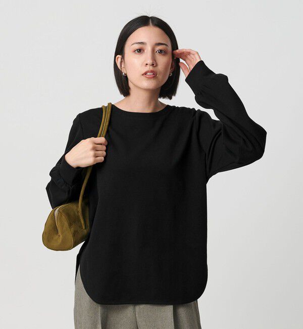 BEAUTY&YOUTH UNITED ARROWS「ポンチ ラウンドヘム カットソー」|Tシャツ・カットソー|