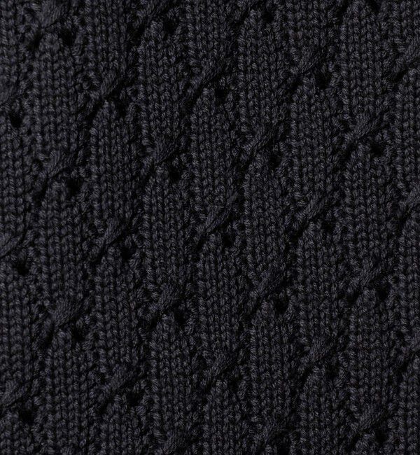 BEAUTY&YOUTH UNITED ARROWS「オブリック パターン ポロジャケット」|カーディガン|