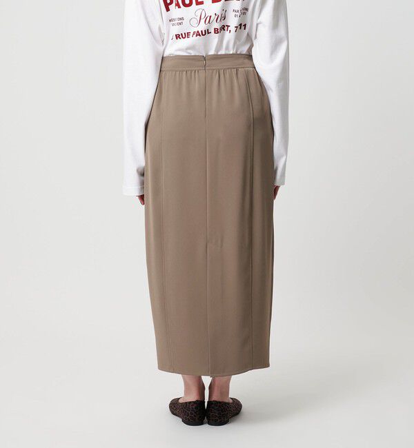 BEAUTY&YOUTH UNITED ARROWS「【WEB限定 Wardrobe DAILY MINIMAL】ダブルクロス カーブスカート ウォッシャブル」|スカート|