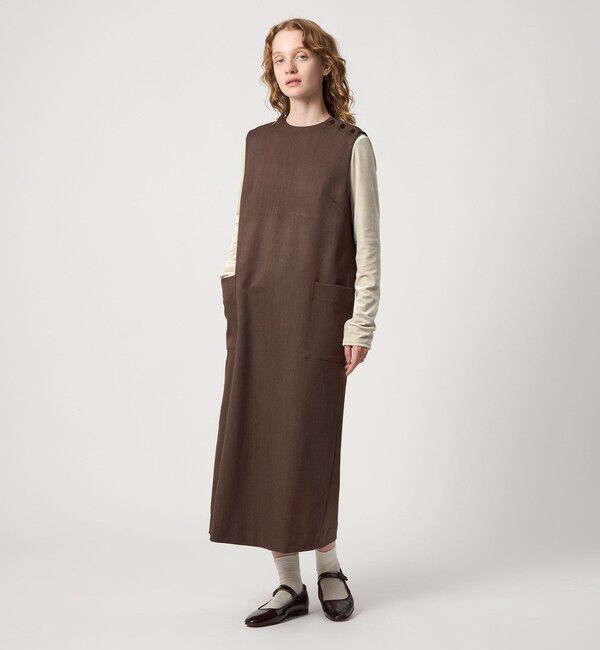 STEVEN ALAN「＜Steven Alan＞ベロア ロングスリーブ プルオーバー」|Tシャツ・カットソー|