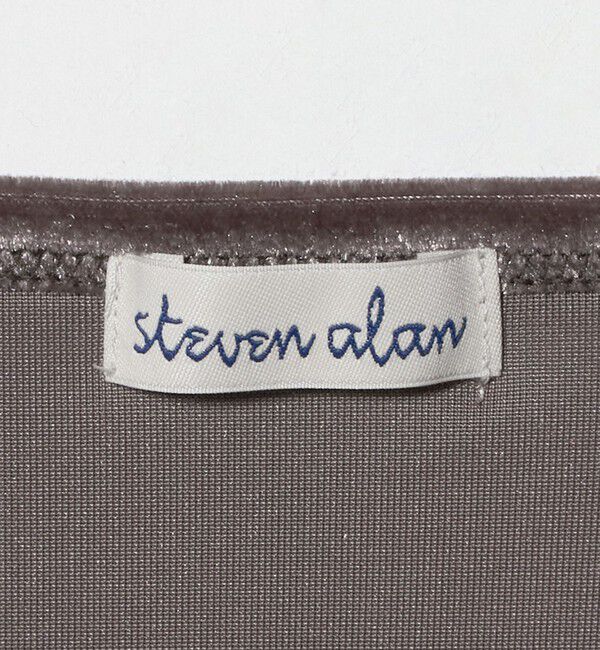 STEVEN ALAN「＜Steven Alan＞ベロア ロングスリーブ プルオーバー」|Tシャツ・カットソー|