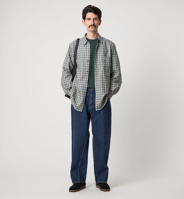 STEVEN ALAN「＜Steven Alan＞ ネル  オンブレー チェック レギュラーカラー シャツ NARROW」|シャツ・ブラウス|