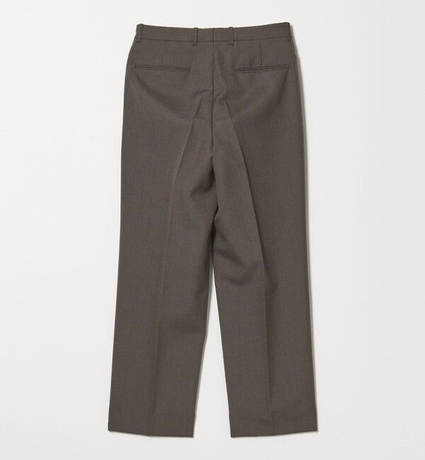 STEVEN ALAN「＜Steven Alan＞ ウール オックスフォード アウト ワンプリーツ スラックス」|スラックス|