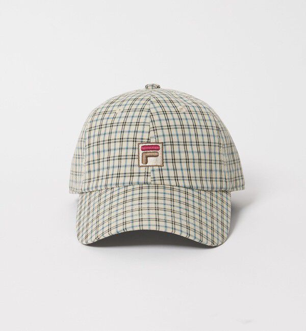 BEAUTY&YOUTH UNITED ARROWS「【別注】＜FILA＞チェック キャップ」|キャップ・キャスケット|